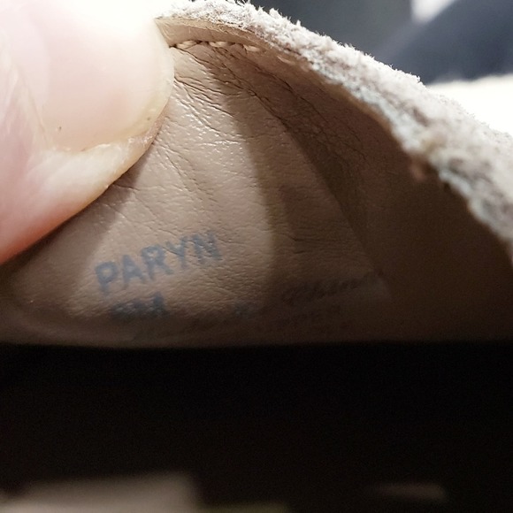 Donald J Pliner Paryn Slip On Loafers Leather Tan Espadrille Size 6 Women's - Picture 9 of 9